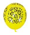 Pack of 10Pcs Leopard Print Decorative Latex Balloon For Jungle Theme Birthday Party Decoration. 