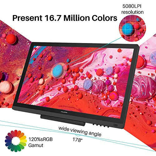 HUION%20KAMVAS%2020%20Graphics%20Drawing%20Tablets%20with%20Screen%20Drawing%20Pen%20Display%20Graphics%20Monitor%20Tilt%20Function%20Battery-Free%20Stylus%208192%20Pressure%20Level%20with%20Adjustable%20Stand%20-%2019.5%20Inch%20-%20Image%205