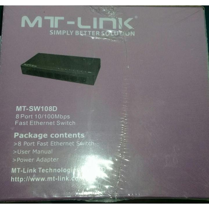 MT- Link 08 port Either Net Switch MT-SW108D