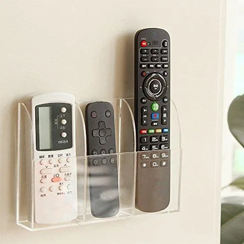 Remote%20Control%20Holder%20Organizer%20Wall%20Mount%20Acriylic%20Tidy%20for%20Air%20Conditioner,%20TV%20Box,%20Stereo,%20-%20Image%202