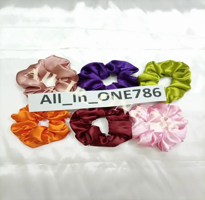 NEW-Pack%20of%2012%20-%20Silk%20Scrunchies%20Stretchable%20ACCESSORIES%20Hair%20Painfree%20-%20Soft%20ponytailsfor%20Girls%20and%20Women%20-%20Image%202