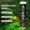 Rich Nutrition Soil Fertilizer Tablet Boost Plant Growth with 22pcs Soil Activation Fertilizer Tablets Perfect for Southeast Asian Gardens Soil Activation Tablet. 