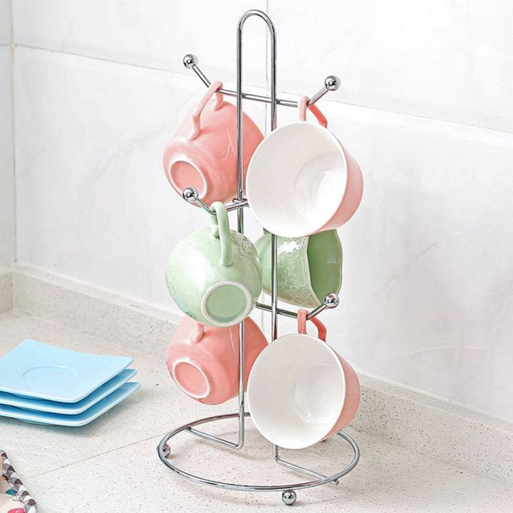 Hanging Tree Drainer Tea Coffee Cup Stand