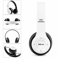 Special Edition P47 Over-Ear Wireless Bluetooth Headphones with Pop Window, Adjustable Headband, TF Card and FM Radio Support, Foldable Design, Hands-Free Calling. 