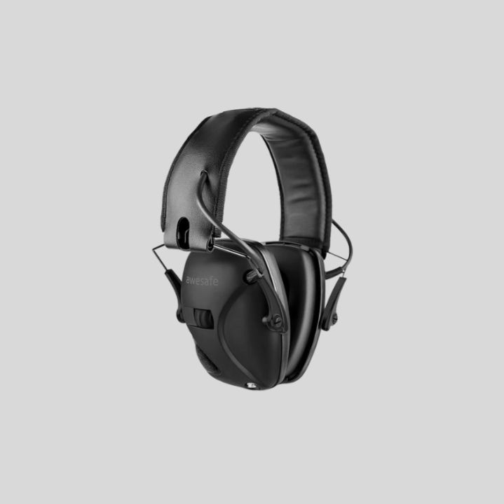 awesafe%20Electronic%20Shooting%20Earmuff%20Ear%20Hearing%20Protection%20Safety%20Ear%20Muffs%20Noise%20Reduction%20Sound%20Amplification%20(Black)%20-%20Image%202