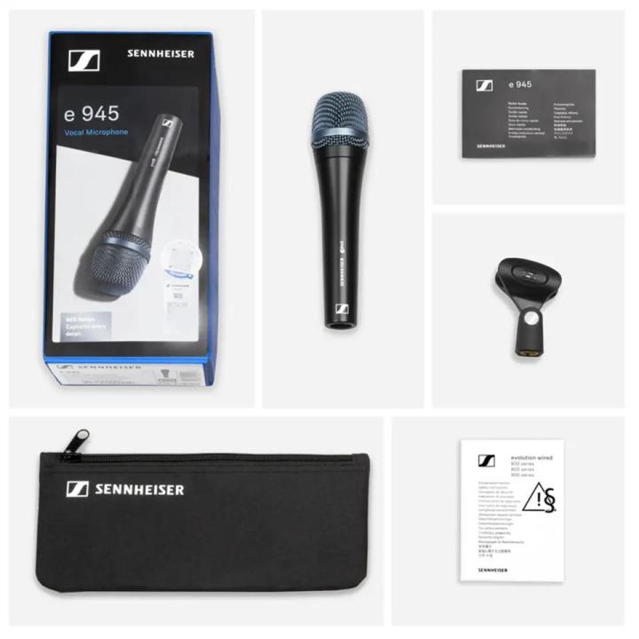 Original%20Sennheiser%20E945%20Microphone%20Professional%20Wired%20Super-Cardioid%20Dynamic%20Handheld%20Mic%20Performance%20Live%20Vocals%20Karaoke%20Mike%20-%20Image%202