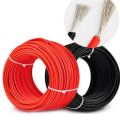 DC Solar Pure silver Copper Wire 6mm, Red+Black pure coper 99.9%. 