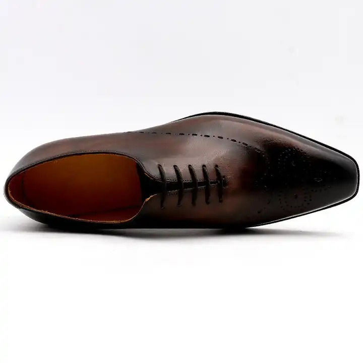 Customized%20Handmade%20Brown%20Leather%20Oxford%20Shoes%20For%20Men%20-%20Image%203