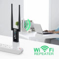 USB 2.4G 300Mbps Wireless WiFi Repeater, Long-Range Wi-Fi Signal Booster with Access Point Mode. 