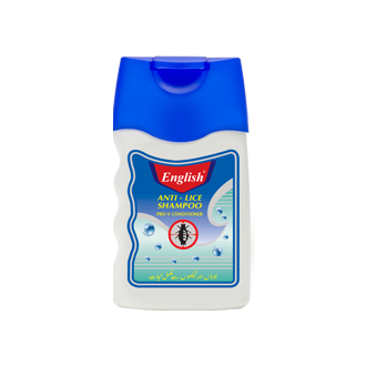 English Anti-Lice Shampoo Bottle (Medium)