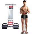 3 in 1 - Chest Expander 3 in 1 Spring Chest Expander Hand Gripper Pull-Up Bars Men Tension Puller Fitness Equipment Muscle Training Resistance Bands Hot Sellin 3 In 1 Chest Developer Spring Expander+Hand Grip+Pedal 5 Spring Multi-functional Detachable. 