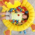Bestway 44 x 39 x 24/1.11m x 98cm x 61.5cm Cuddly Cub Ball Pit, Yellow. 