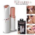 Rechargeable Flawless Facial Hair Removal Machine For Women l Women's Beauty Tool Painless Hair Remover l Hair & Eye Brow Shaper l upper Lips Hair Removing Machine with Light  l  women facial hair removing. 