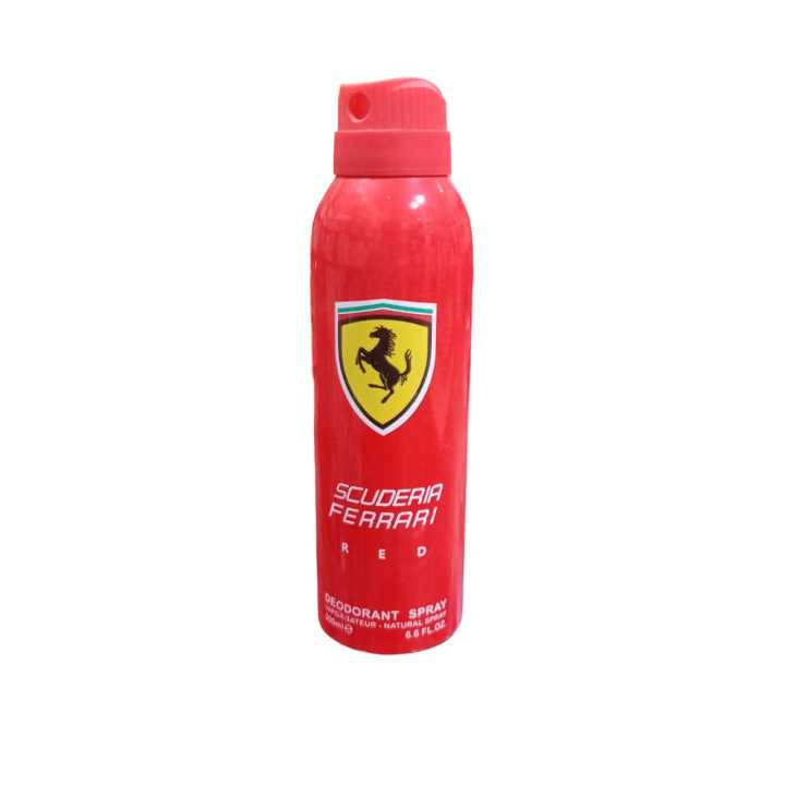 SCUDERIA FERRARI Red Body Spray For Men 200ml