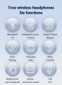 Air39 Wireless Earbuds | A39 Air pods | Air39 Earbuds | Crystal Clear Sound, Bluetooth 5.3, Transparent Case, Bass Stereo, Noise Reduction, Sports Headset with Microphone, Waterproof, LED Display | New Model Air A39. 
