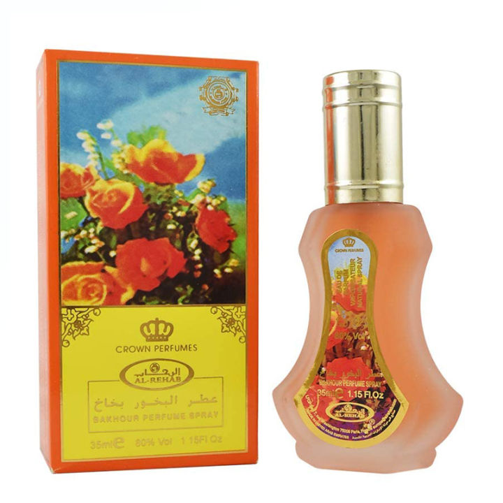 Al Rehab Bakhoor 35ML Spray Crown Perfumes Eau De Parfume Spray
