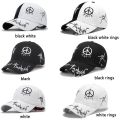 Fashion Accessories Hip Hop Baseball Cap with Ring Circle Snapback Hats Dad Hat Adjustable Korean Style Cap. 