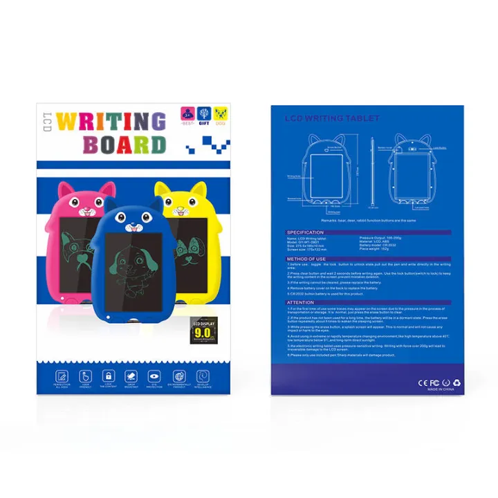 Cartoon%20Style%20High%20Quality%20Multicolor%20Display%20LCD%20Drawing%20Writing%20Tablet%20for%20Kids%20&%20Adults%20with%20Pen%20Erasable%20Colorful%20E-writer%20Digital%20Memo%20Pad-USB%20Rechargeable%20Model%20-%20Image%208
