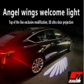 Original Motex Auto Line 3D Wing Projection Led Light 12V 24V Angel Wings Light For All Cars Wings Dynamic Projection Splendour Modified. 