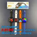 (FUPANG)Foul mall S9 Pro Max 2.01hd Bluetooth call music remote photo weather forecast wearable device wireless charge. 