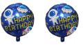 Beautiful Rocket Space Theme Foil Balloons 5 Pcs Set for Baby Shower, Birthday Parties, Decorations and Celebrations. 