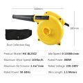 650w High Power Blower Machine Electric Air Blower - Copper Winding Portable Electric Air Blower Variable Speed Control, Blower Vacuum Cleaner Dust Blower Electric Blower Compressor Pump - Heavy Dust Collector, Dust Remover Spary Vaccum Cleaner For Dust.. 
