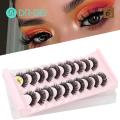 Fake Eyelashes Lightweight 7D Artificial Fiber False Eyelashes. 