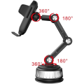 New 360° Rotatable Universal Adjustable Car Rearview Mirror Mount Multifunctional Mobile Phone, GPS Holder Mobile Stand Car Mount .. 