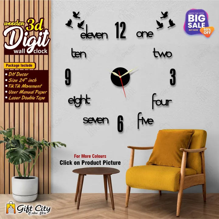 Gift%20City%20Presents%20Creative%203d%20Letters%20with%20One%20Two%20Alphabets%20DIY%20Wooden%20Wall%20Clock%20for%20Home%20and%20Offices%20Self%20Adhesive%20-%20Image%202
