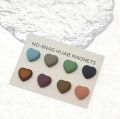 Decent Heart Shape Imported Quality Premium Strong Hijab Magnetic Pins No Snag Multi Use. 