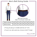 Mens Belts Soft Genuine Full Grain Cow Leather Belt for Dress Pants, Jeans, Causal, Formal Belts for Mens. 
