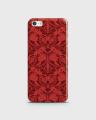 Iphone 5C Cover 3D Hard Case Red Floral Print - 1Cover2154-. 