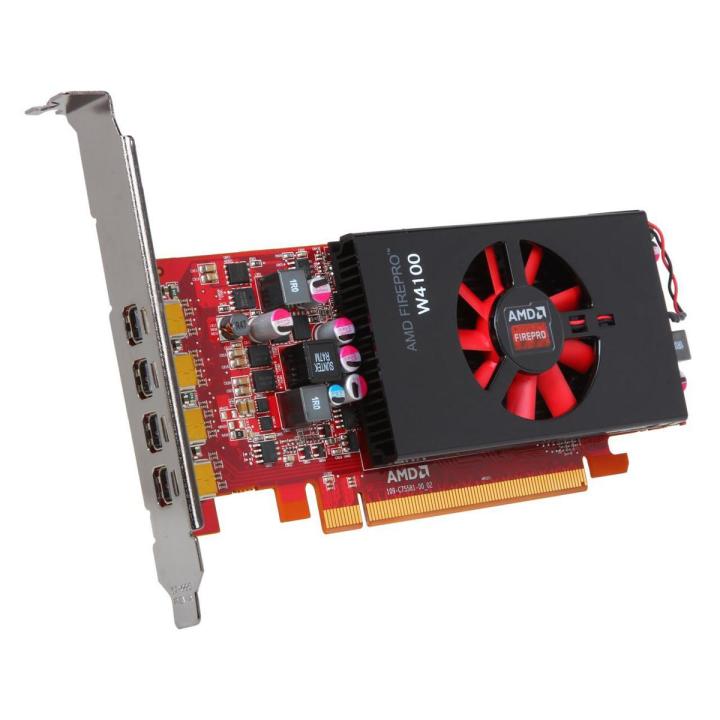 AMD FirePro W4100 2Gb ,GDDR5, 128Bit,  High Performance Graphic Card