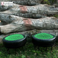 Stool, Ottoman, Seat Made With Tyre / Ottoman / Tyre Seat. 