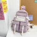 High Quality School Bag For Women  Large Capacity  2025 For Teenage  girls College & University Back Packs. 