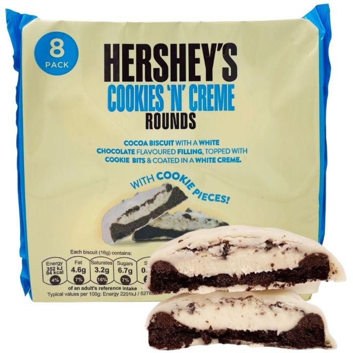 hersheys cookies n creme rounds
