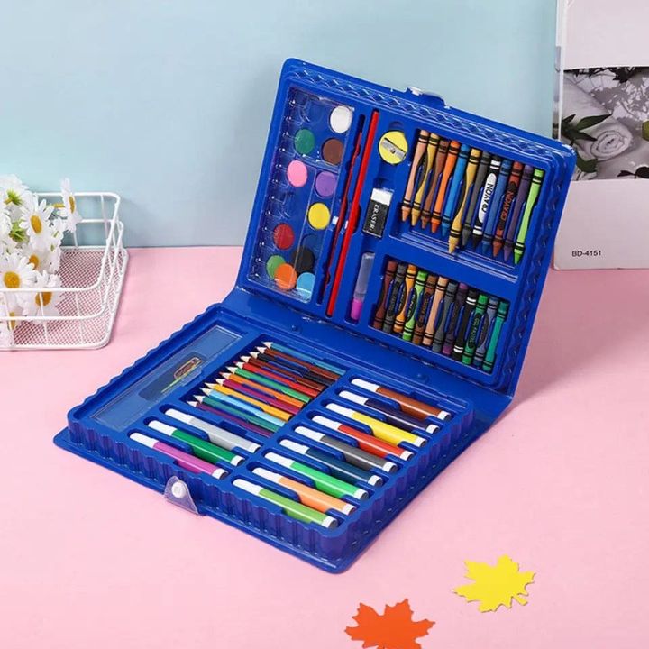 Coloring Box Set Pack - 68 Pcs Art Set Kids Art Box, Coloring Kit For Boys And Girl, Children Art Painting Set- Ghosia Store