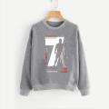 New CR7 Print Round Neck Full Sleeve Sweatshirt For Men. 
