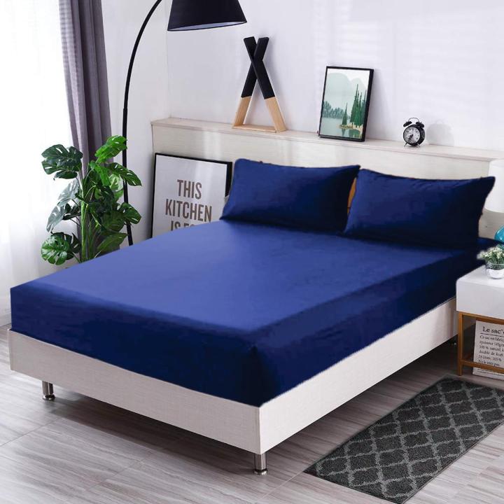 Waterproof%20Mattress%20Cover%20Fitted%20For%20Double%20Bed%20King%20Size%2072%20x%2078%20Inches%20/%206%20x%206.5%20Feet%20Premium%20Quality%20%7C%20Parachute%20Mattress%20Cover%20%7C%20Sale%20Able%20-%20Image%204