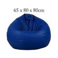 Blue Puffy Style Bean Bag Sofa. 