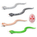 Remote Control Snake Infrared RC Animal Toys Rattlesnake With USB Cable Funny Trick Terrify Toys For Kids. 