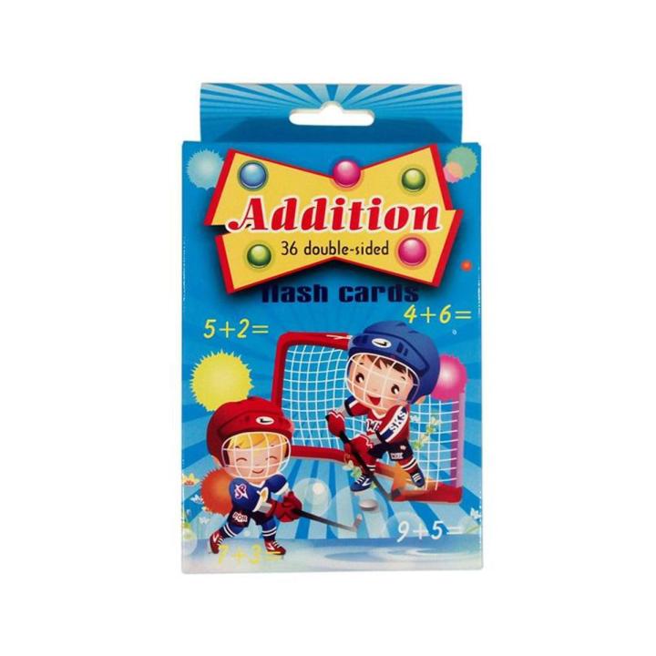 Addition Learning Flash Cards For Kids
