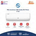 PEL Inverter Split AC  | 2  TON | PINV Jumbo DC Prime T3 24K | Wi-Fi | T3 Compressor | Heat and Cool | 80% Energy Saving | Big Size Indoor & Outdoor with 10 Years Compressor + 05 Yeasr All Parts (PCB+Evaporator+Gas) Warranty\Installation Free. 