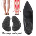 【HOT】 Flat Feet Template Arch Support Orthopedic Insoles,Plantar Fasciitis Heel Pain Orthotics Insoles Sneakers Shoe Inserts Men Women. 