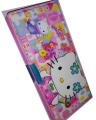 Hello Kitty Pencil Box Leather Milk Double Side (KX-1772) (1 Pcs). 