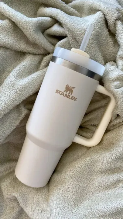 Stanley Style Tumbler With Handle & Straw – Premium Stainless Steel ...