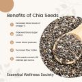 Organic Imported Chia Seeds – Pack | Rich in Omega-3, Calcium & Vitamins | Superfood for Weight Loss, Health & Beauty. 