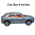 Audi A3 Hatchback Model Mini Metal Car Toy For Kids - Pull Back and Die cast - 4 inches - Grey. 