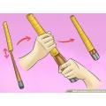 Cricket Bat Grip Cone Applicator - Brown. 