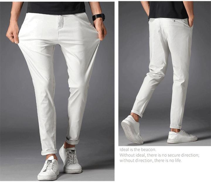 Cotton%20Jeans%20White%20Pants%20for%20Men%20Classic%20Material%20Pure%20White%20Color%20Formal%20and%20Party%20wear%20College%20wear%20Office%20wear%20-%20Image%203